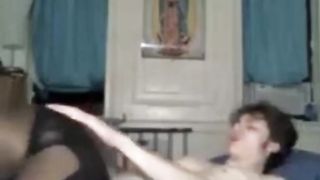 Gorgeous busty black girlfriend