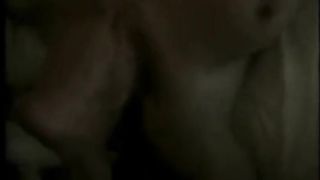 Blonde girl fucked while other guy puts his dick in her face