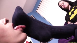 Miss Tiffany - Lesbian Sock Slave Eva