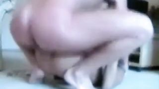 Big dick in her ass then sucks him dry