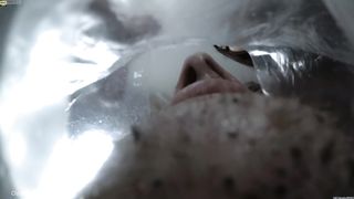 The Girls Laugh out Loud at the Slave and Close their Mouth so that he Swallows everything