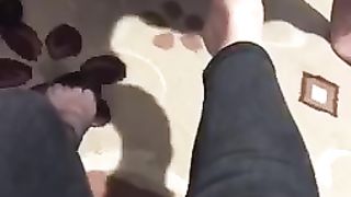 Iranian foot worship(age film darid is telegram bedid tabadol bezanim)