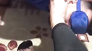 Iranian foot worship(age film darid is telegram bedid tabadol bezanim)