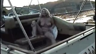 Adele Nude Sunbathing On The Boat