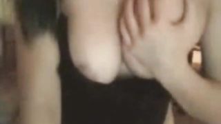 Cute asian webcam whore with big tits