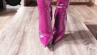 lady latisha  boot trample