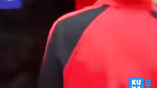 Black Store Clerk sucks white cock on the job Ebony