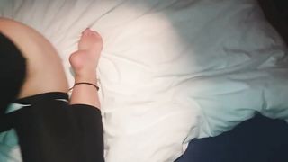 I admire my girlfriend and I fingering her in her wet pussy