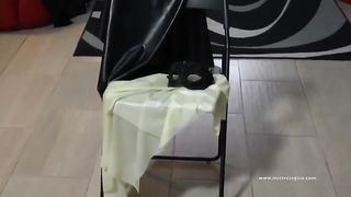 Mistress Gaia lezdom bagging smothering torture