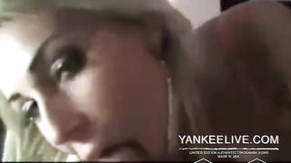 Hot blonde bj