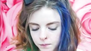 Her Name ? sweet girl tattooes masturbates on cam 2