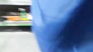 Quick fuck and squirt at Walmart