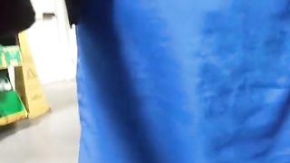 Quick fuck and squirt at Walmart