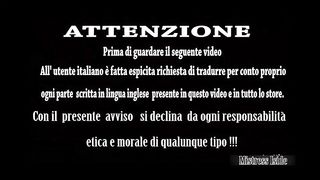 Mistress Iside with his slave