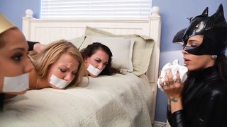 Superheroine Captive Foot Fun