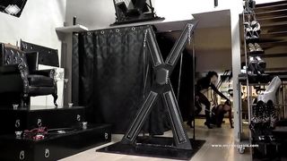 Mistress Gaia lesbian: abused woman