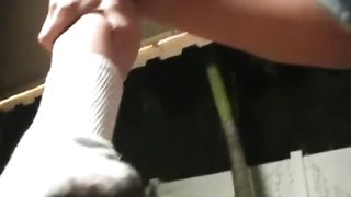 Femdom clean dirty feet and socks