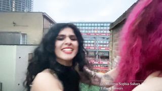 Mistress Sophia Sahara pegging her sissy