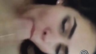 Amateur Blowjob and Facial