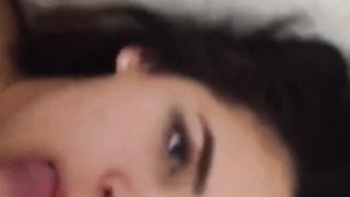 Amateur Blowjob and Facial