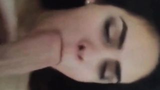 Amateur Blowjob and Facial