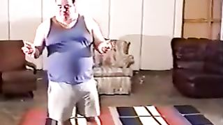 Vintage mixed wrestling