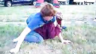 mixed wrestling real grapevine