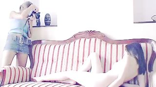 Two Girls And A Chair