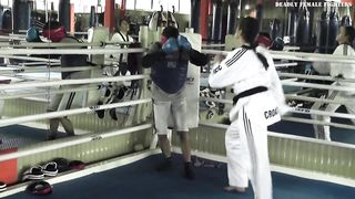 DeadlyFemaleFighters - T-Ana & Matea Beatdown