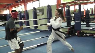 DeadlyFemaleFighters - T-Ana & Matea Beatdown