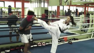 DeadlyFemaleFighters - T-Ana & Matea Beatdown