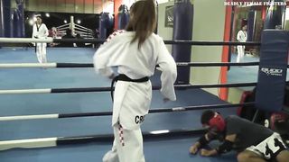 DeadlyFemaleFighters - T-Ana & Matea Beatdown