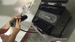 Fetish Liza - Male milking clinic - Part 1