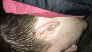 Kneel and lick My dirty soles in public bitch