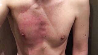 Subby was not allowed to speak during the time I was online but I thought he might be thirsty from drooling over My perfection