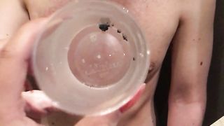 Subby was not allowed to speak during the time I was online but I thought he might be thirsty from drooling over My perfection