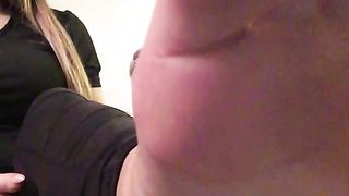 There you go My little footboy. Sweaty and smelly soles for you to sniff and lick