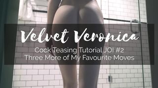 VelvetVeronica - Cock Teasing Tutorial #2 - Human Vibrator!