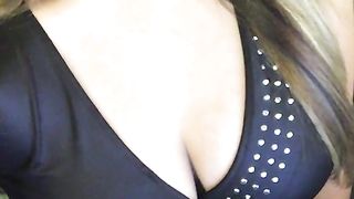 Wearing this shiny tight minidress tonight