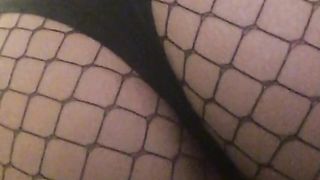 Worship My devine ass in fishnets..
