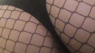 Worship My devine ass in fishnets..