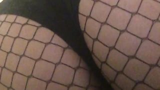 Worship My devine ass in fishnets..