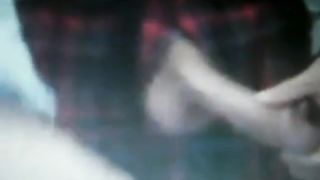 dad in shorts with hung mushroom head cock on cam