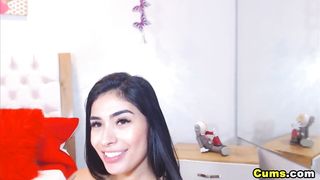 Hot and Pretty Babe Squirts After an Intense Masturbation