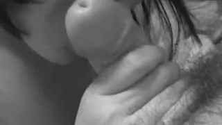 Asian girl takes huge cock