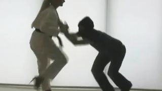 Karate kick fight