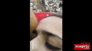 Girlfriend Boob Press and fuck Bf In Forest part 2-Wowmoy