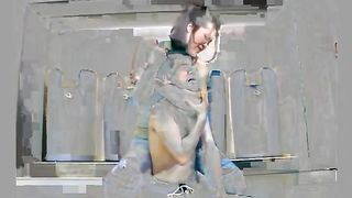 japanese tall girl mixed wrestling