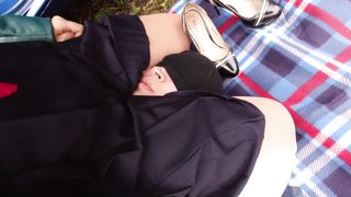 Sexy Mistress School Uniform White Knee Socks 