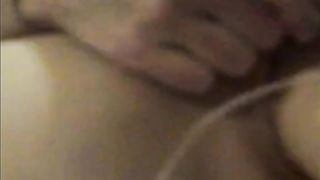 girlfriend takes a fat dildo